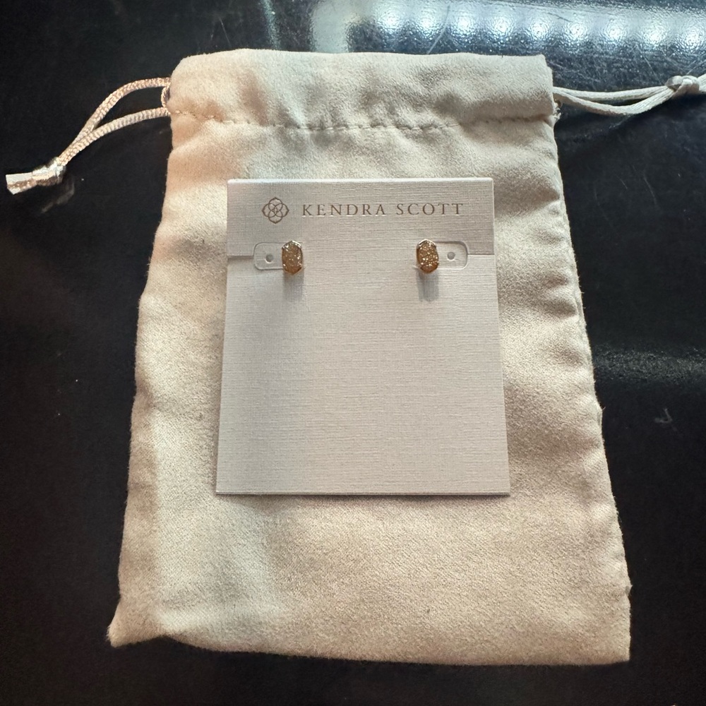 Kendra Scott Gold Stud Earrings